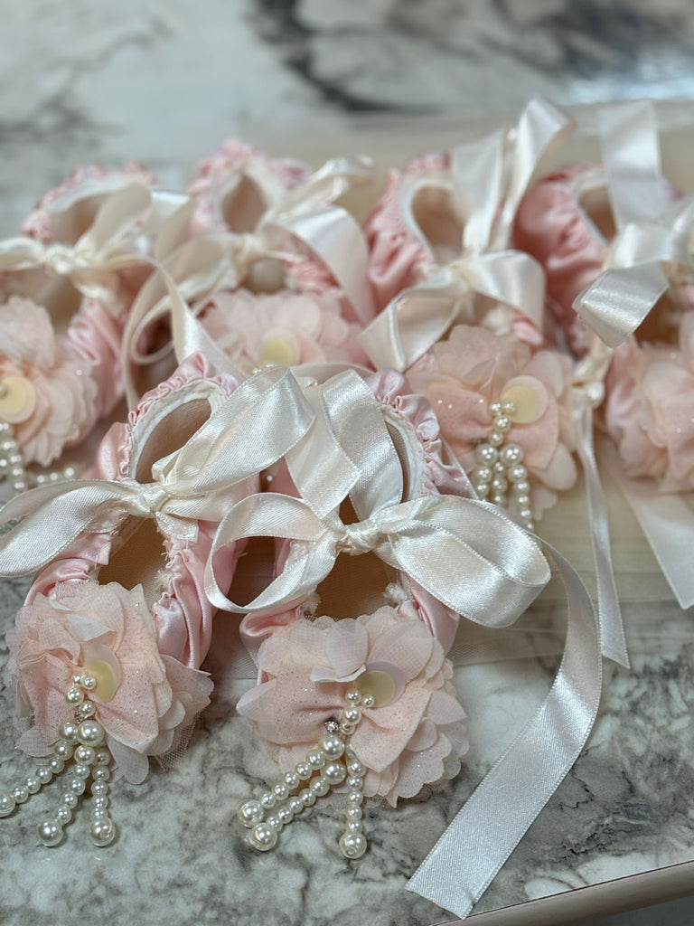 Satin Ruched Booties