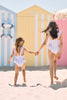 Floral Stripe Swimsuit