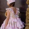 The Celeste Pink Stripe Dress