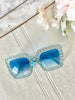 Jelly Rhinestone Sunglasses