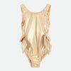 Carly Metallic Gold Swimsuit