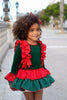 Red and Green Holiday Knit
