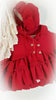 Estilina Red Coat and Bonnet