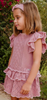 Mauve Two Piece Skirt Set