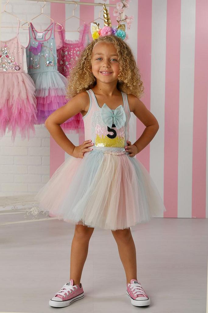 Unicorn Birthday Dress we Layla's Boutique Unicorn Birthday Dress we Layla's Boutique