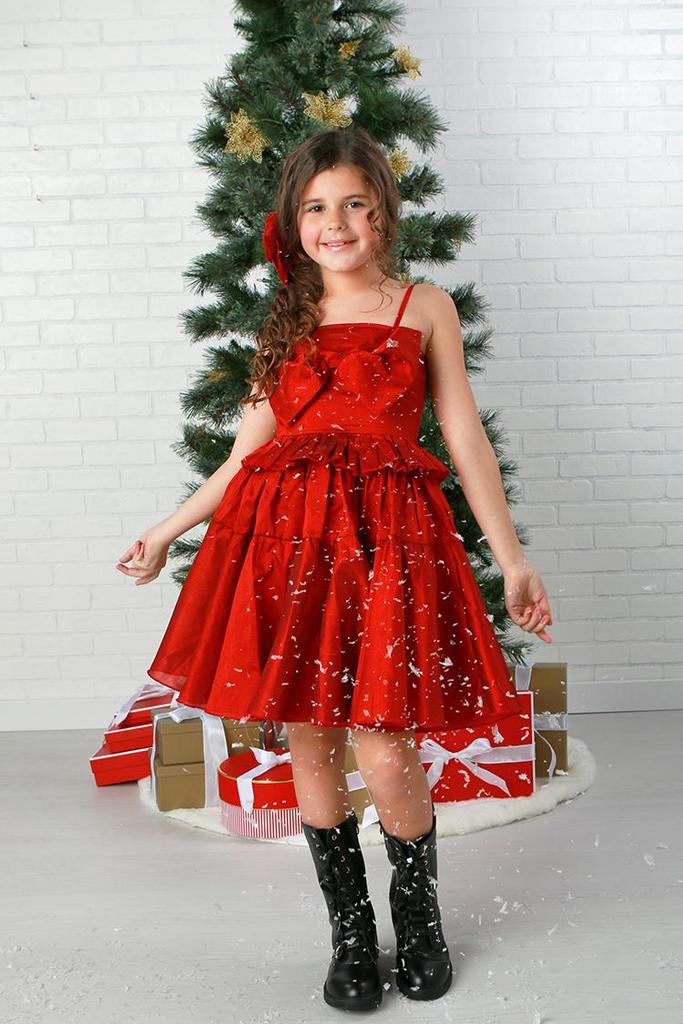 The Ruby Bow Dress – Layla's Boutique