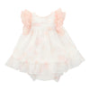 Martin Aranda Rose Dress & Bloomer Set