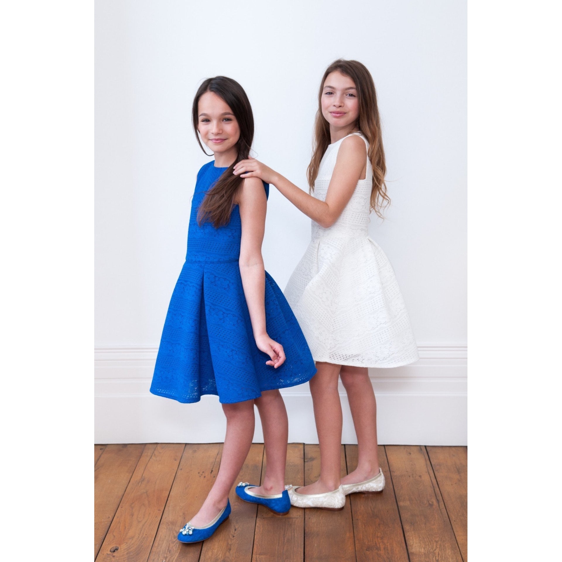 David Charles Navy Floral Dress #7140 – Layla's Boutique