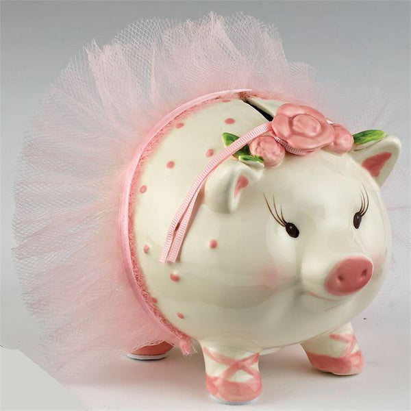 Ballerina piggy bank deals