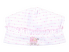 Summer Stroll Embroidered Ruffle Hat