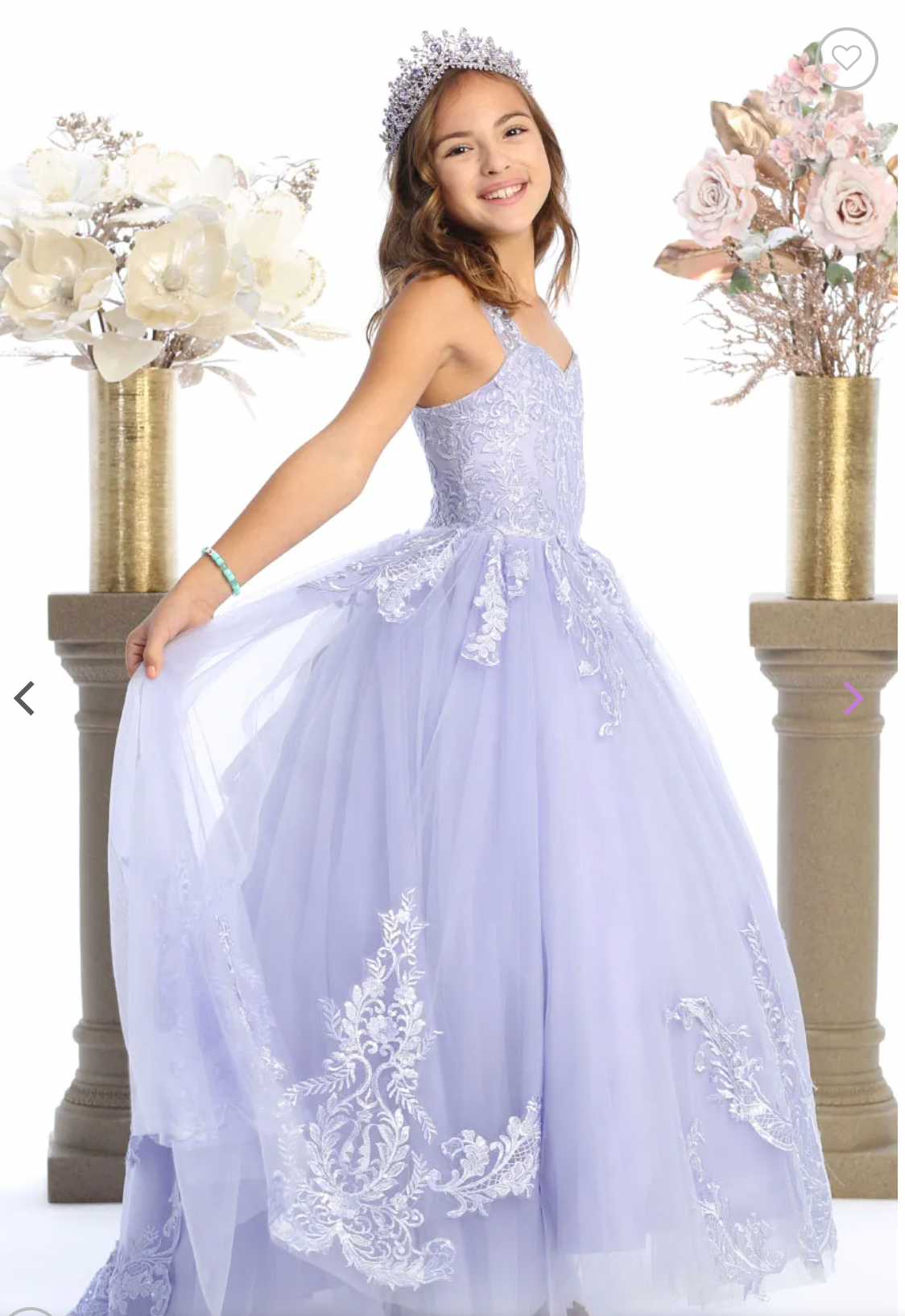 Lilac Ballgown Dress – Layla's Boutique