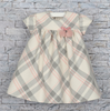 Luli and Me Gray Plaid Dress