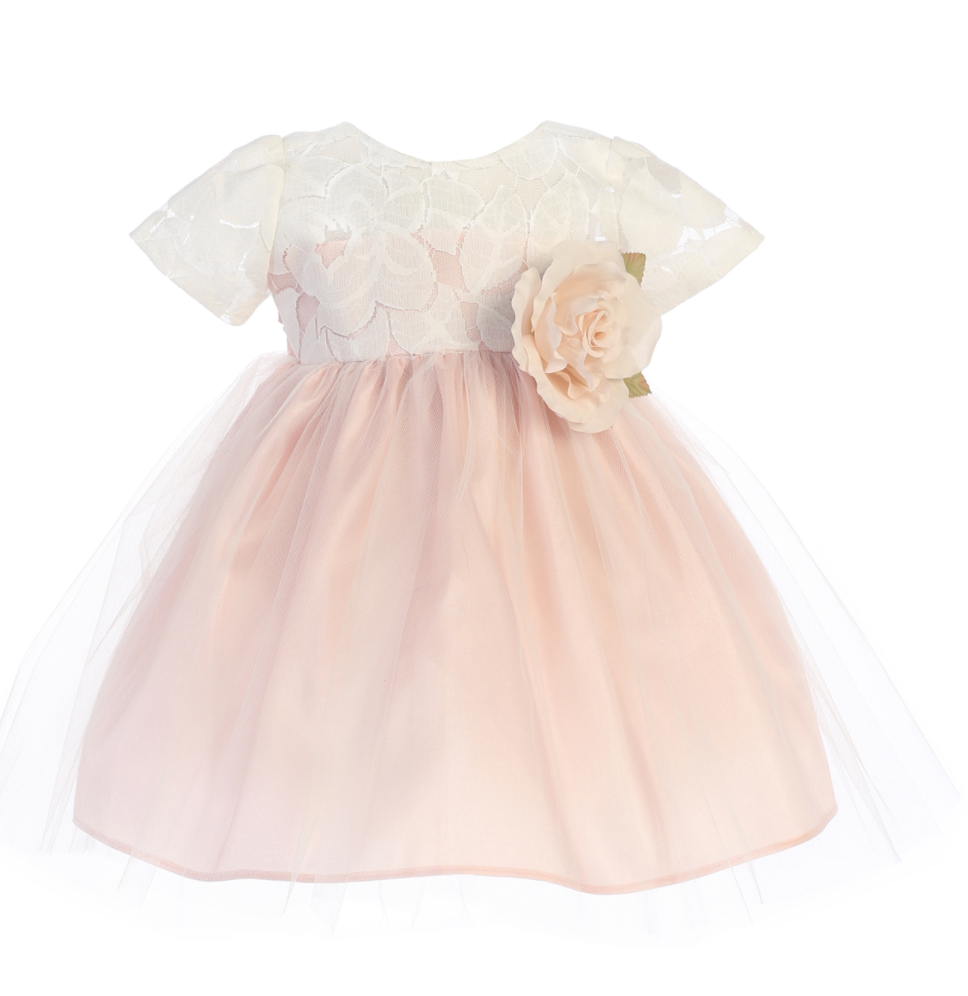 Jasmine Lace Infant Dress