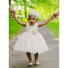 Sweet Kids Brocade and Tulle Flower Girl Dress SKB671