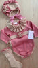 Rosy Camel Knit Set