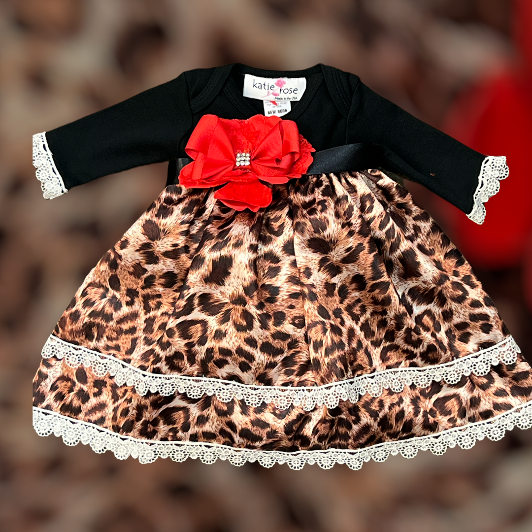 Katie Rose Leopard Dress and Headband – Layla's Boutique
