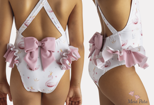 Cream Daisy Mommy & Me Two pc Swimsuit – LITTLE MIA BELLA
