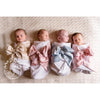Swaddle Bow in Pearl Strand Silk