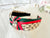 Green and Red Stripe Headband