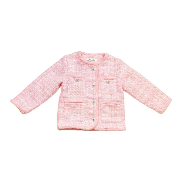 Pink Houndstooth Jacket