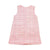 Pink Houndstooth Dress