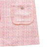 Pink Houndstooth Dress