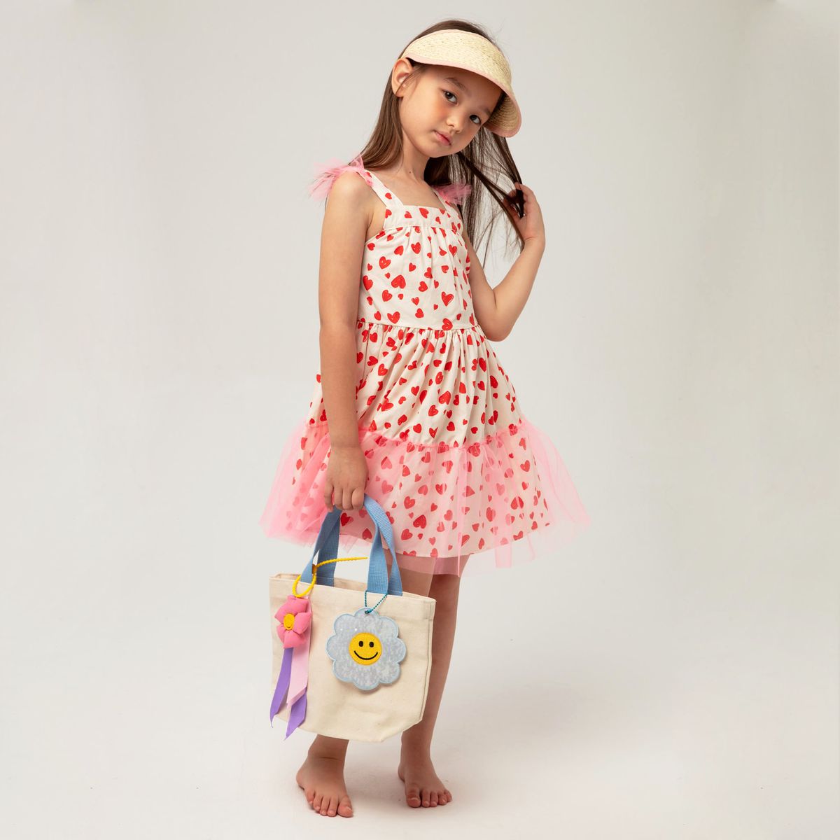 Pink Rimmed Sun Visor