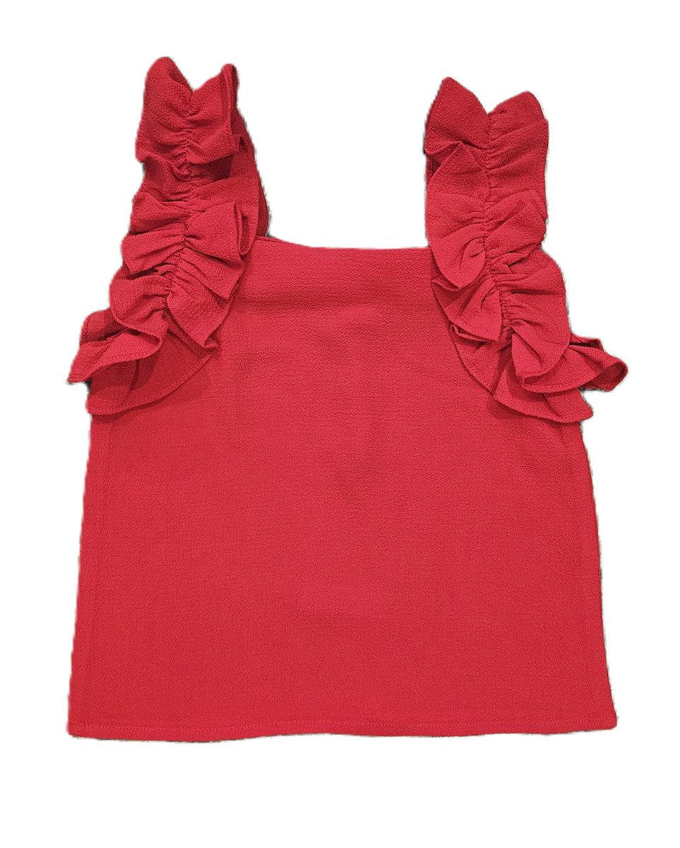 Summer Ruffle Tank