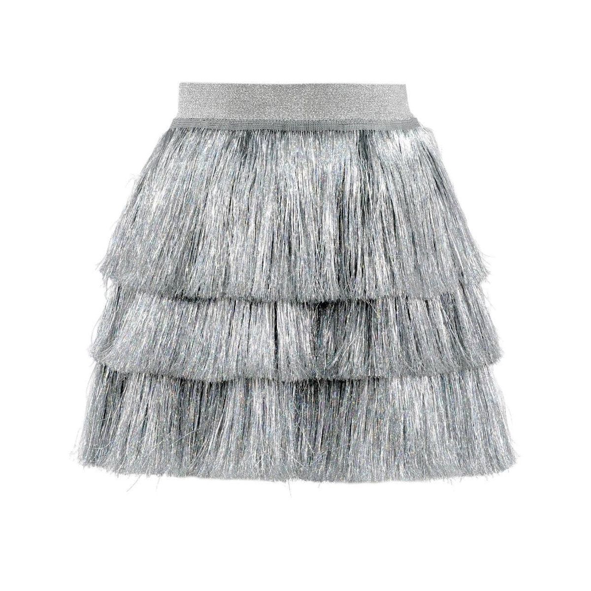 Silver Tinsel Skirt