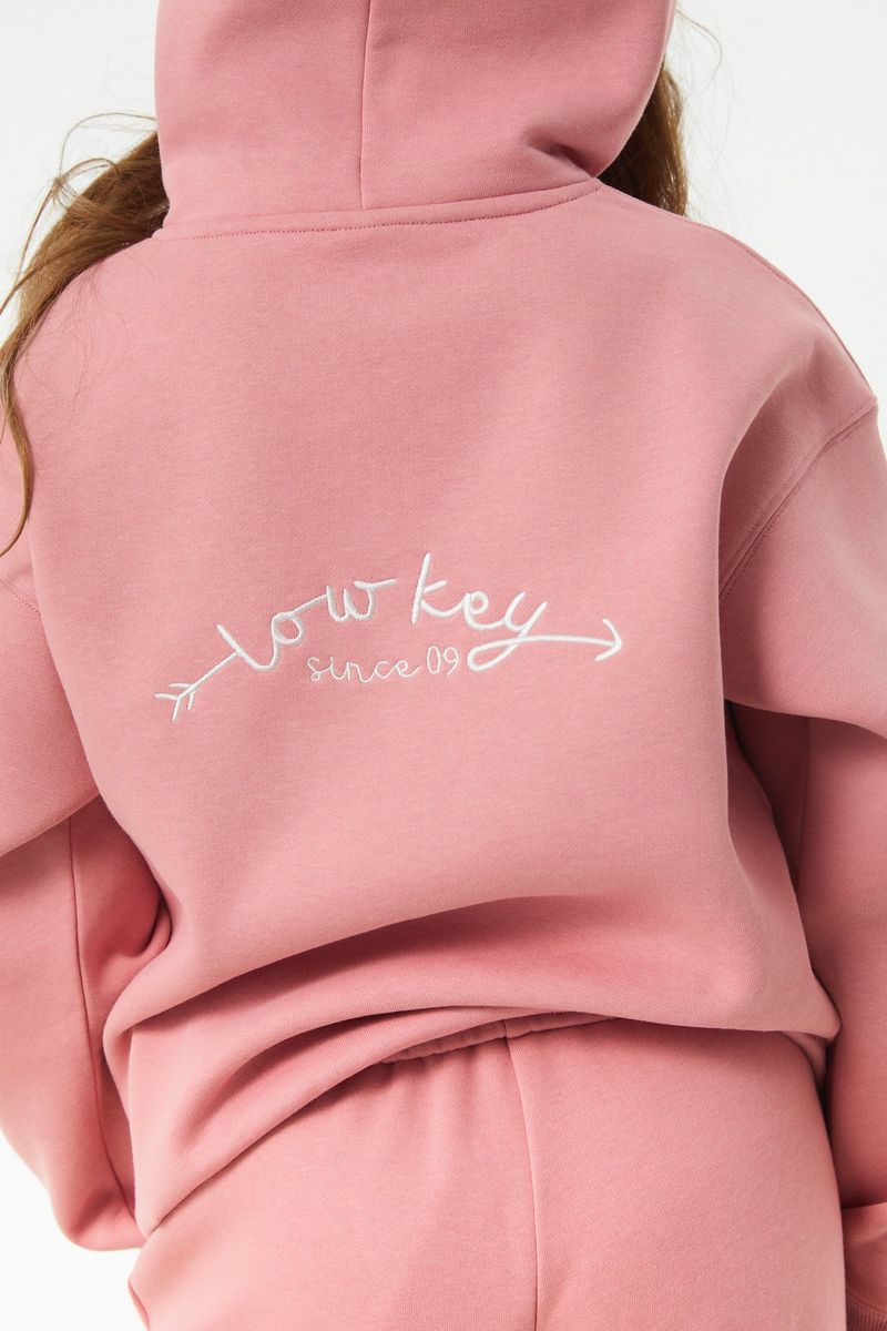 Lea Rose Pink Hoodie
