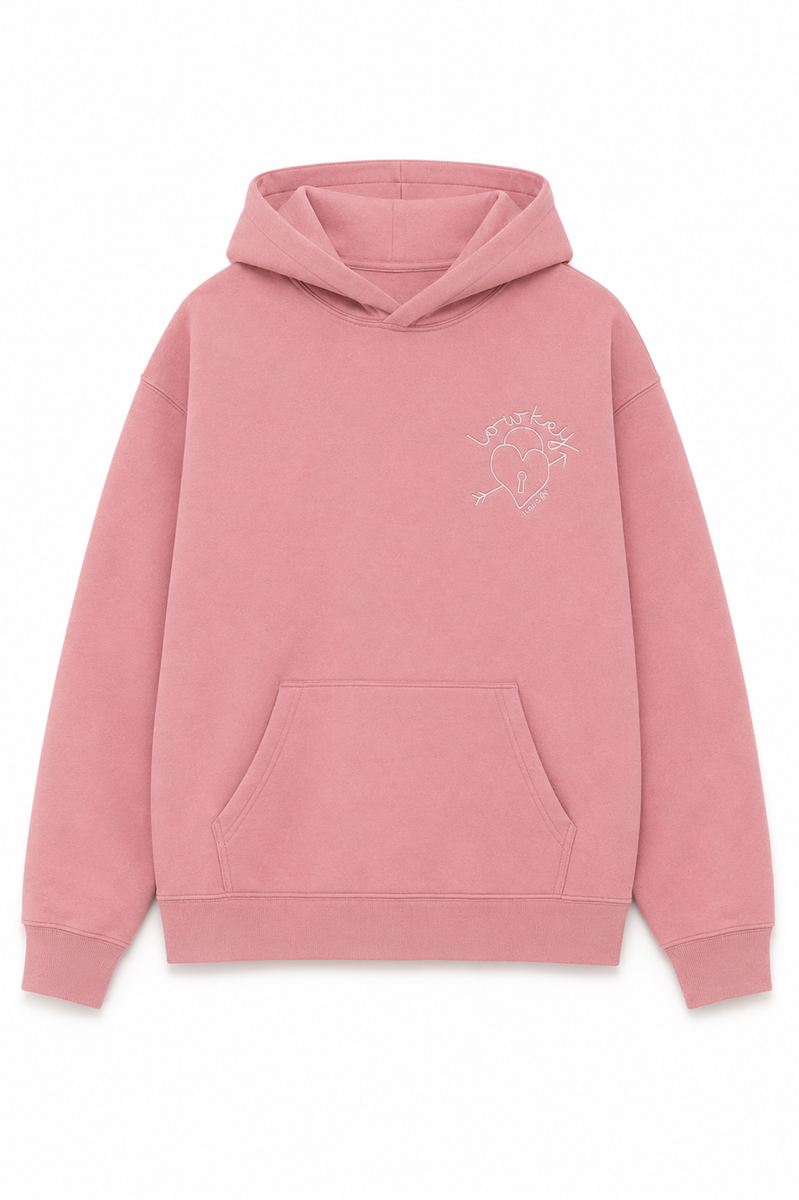 Lea Rose Pink Hoodie