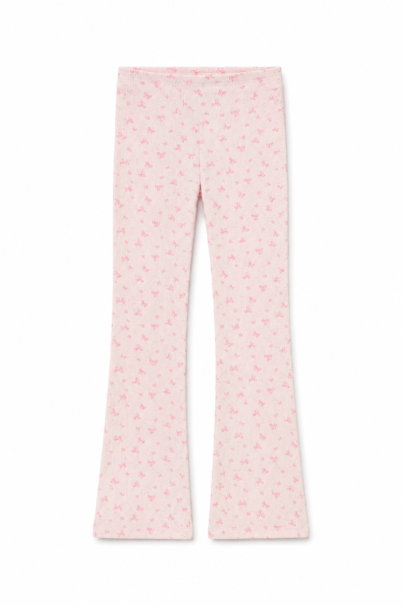 Peyton Pink on Pink Thermal Pants