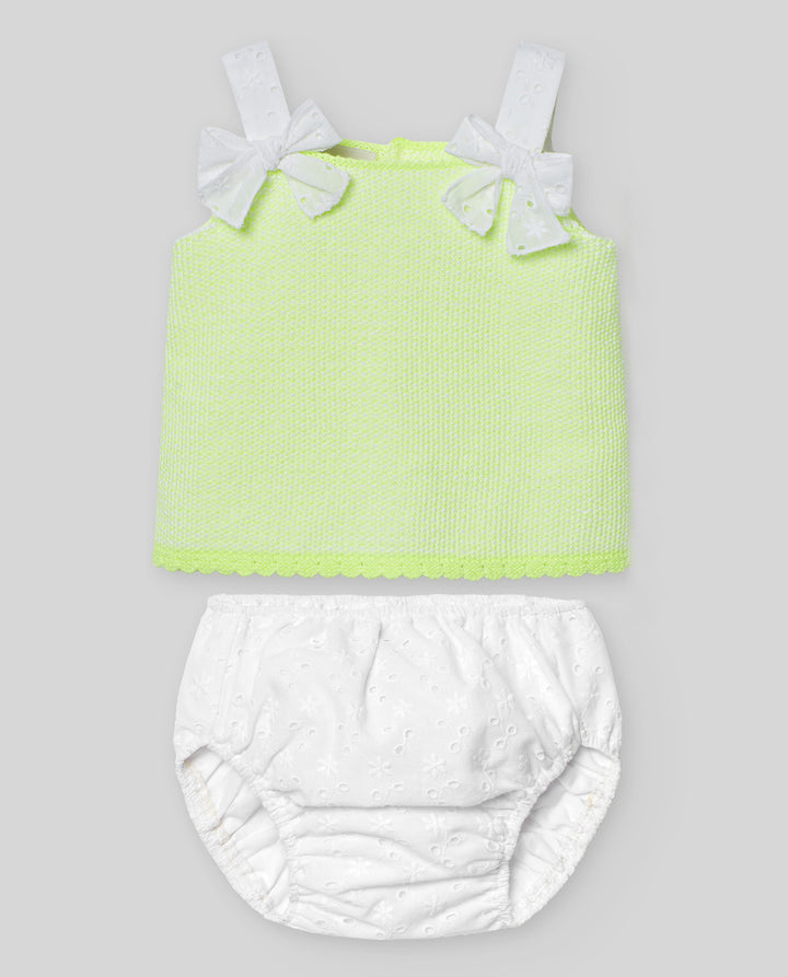Bright Yellow Knit Set