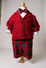 Boy’s Tartan Sweater Set
