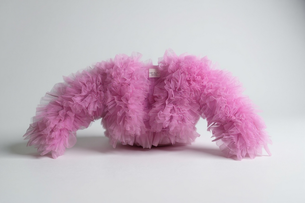 Vintage Lilac Ruffle Jacket