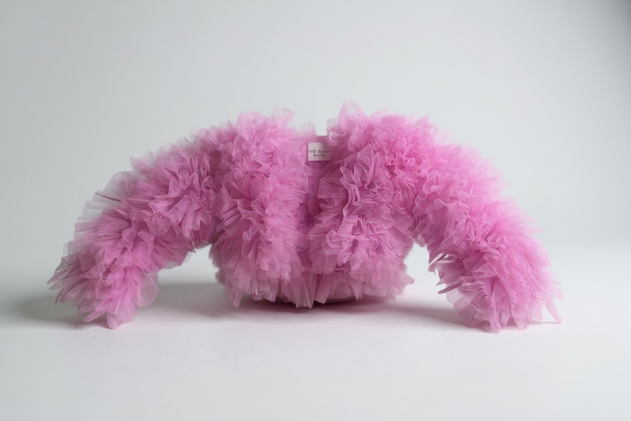 Vintage Lilac Ruffle Jacket