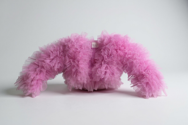 Vintage Lilac Ruffle Jacket