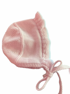 Girl's Knit Bonnet