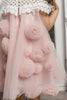 Rosa Pink Tulle Flower Dress