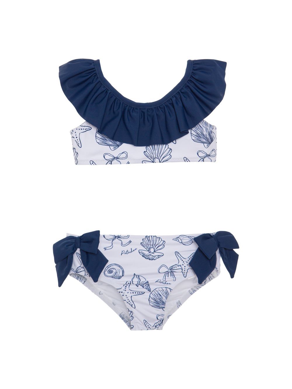 Seashell Print Swimsuit