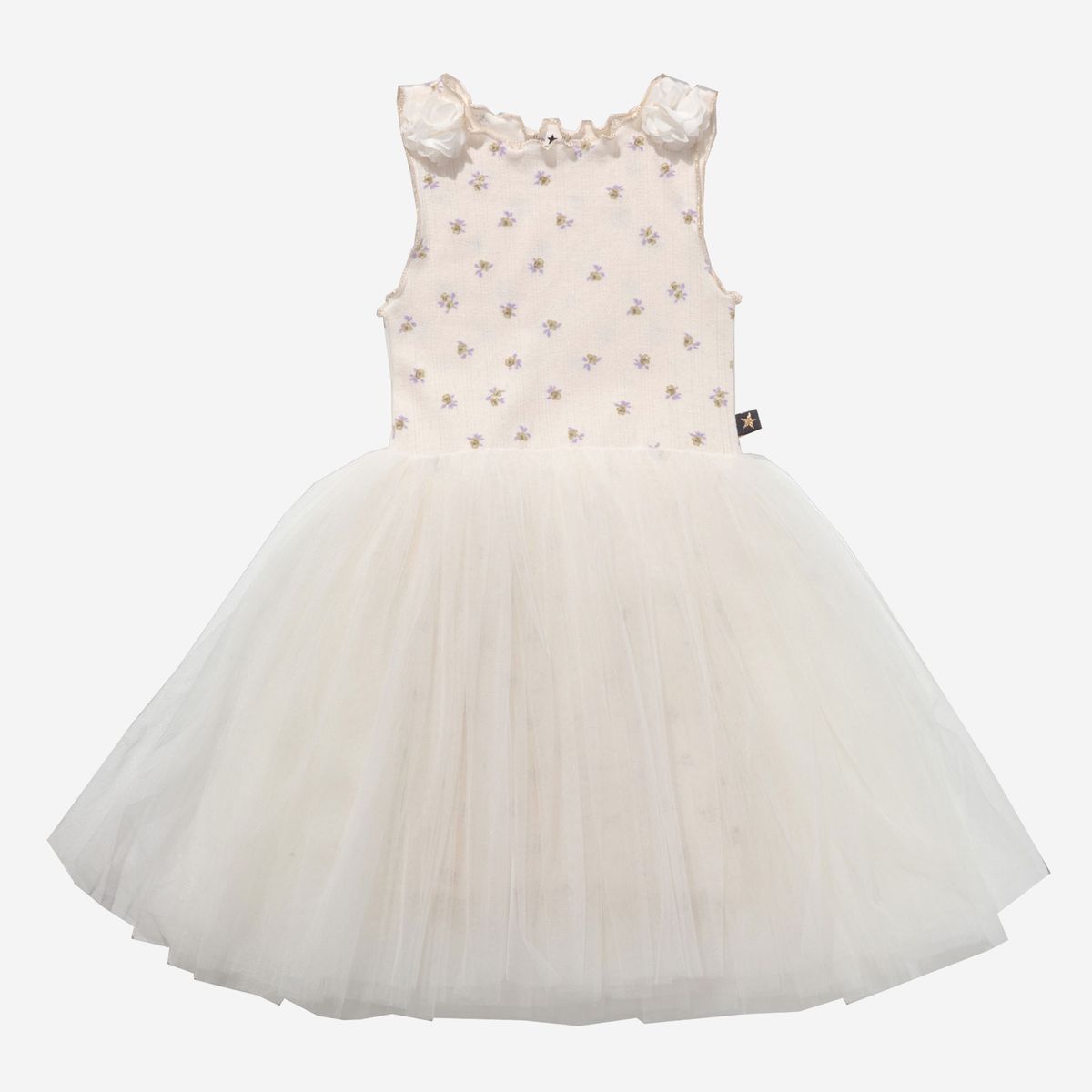 Vintage Flower Tutu Dress