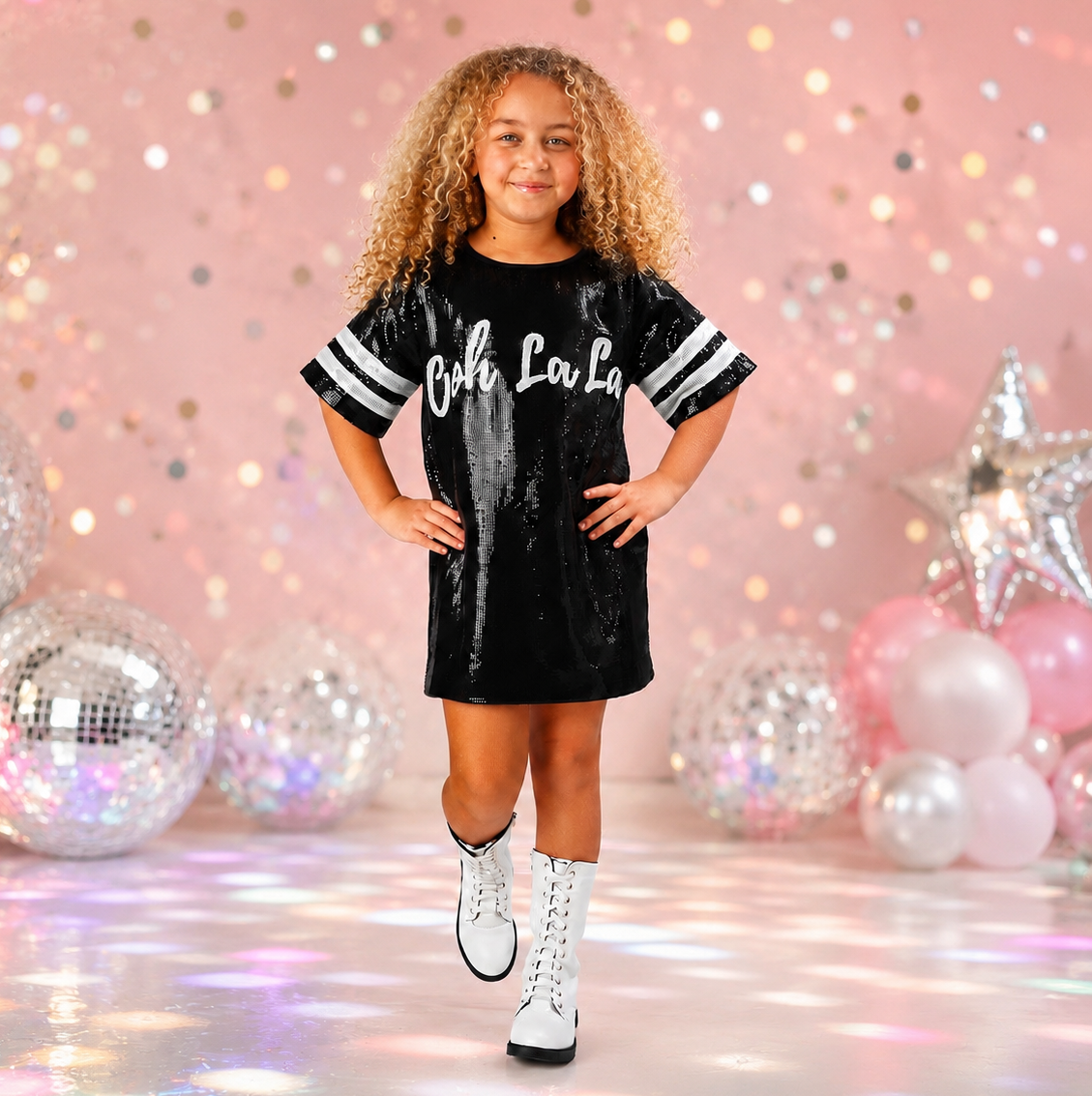 Ooh La La Black Dress