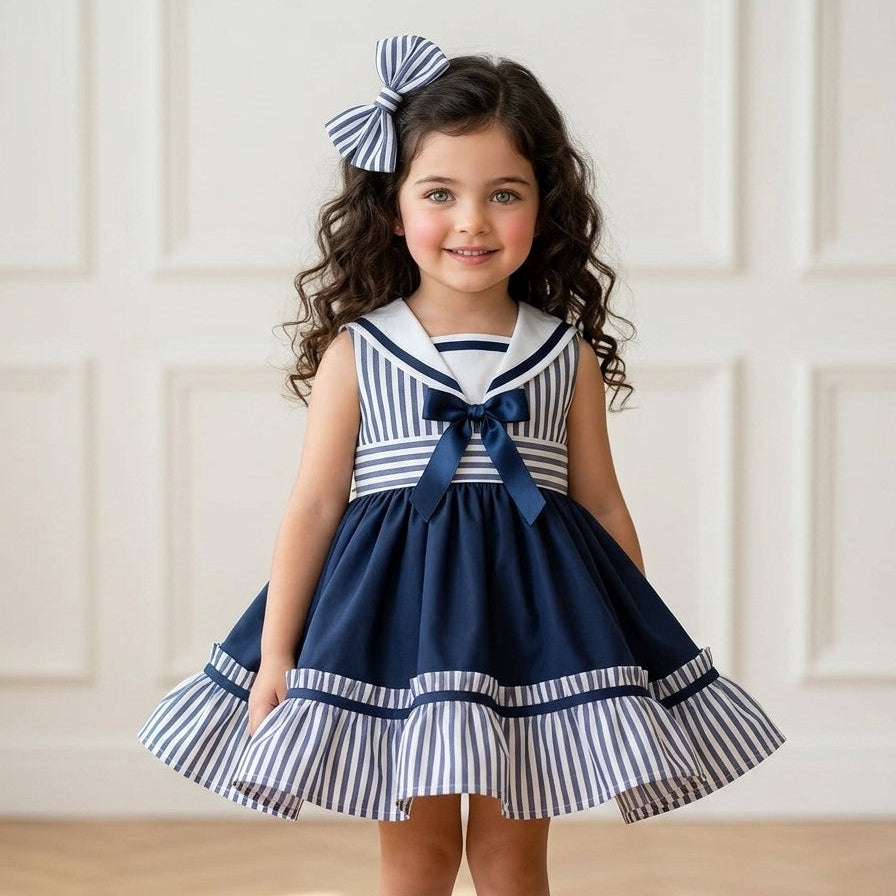 Nautical Stripe Puffball