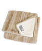 Gold Mink Stripe Plush Blanket