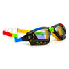 Jet Black Gamer Swim Goggles