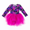 Midnight Bloom Tulle Tute Dress