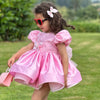 Mariposa Dress in Baby Pink