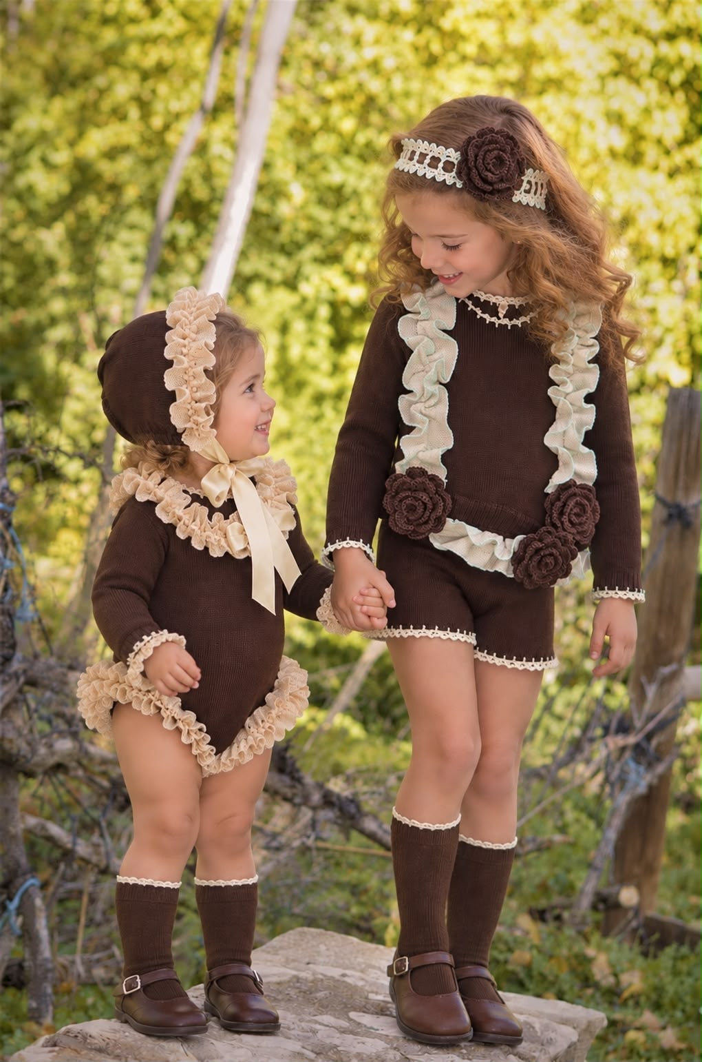 Chocolate Brown One Piece Set