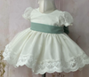 Antique Dress with Sage Sash