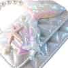 Mermaid Shiny Quilted Purse